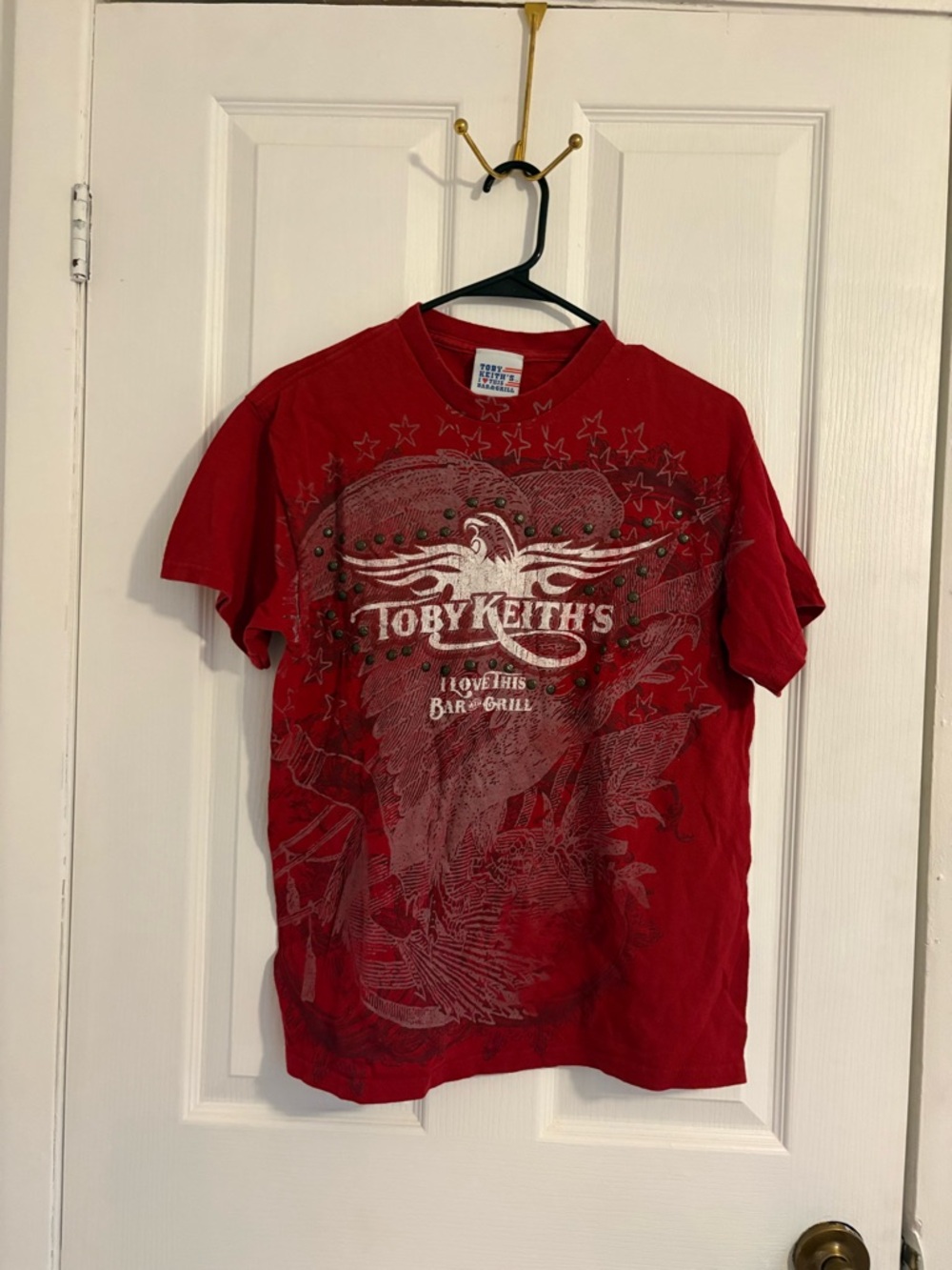 Red Graphic Tee - Women's Casual Shirt